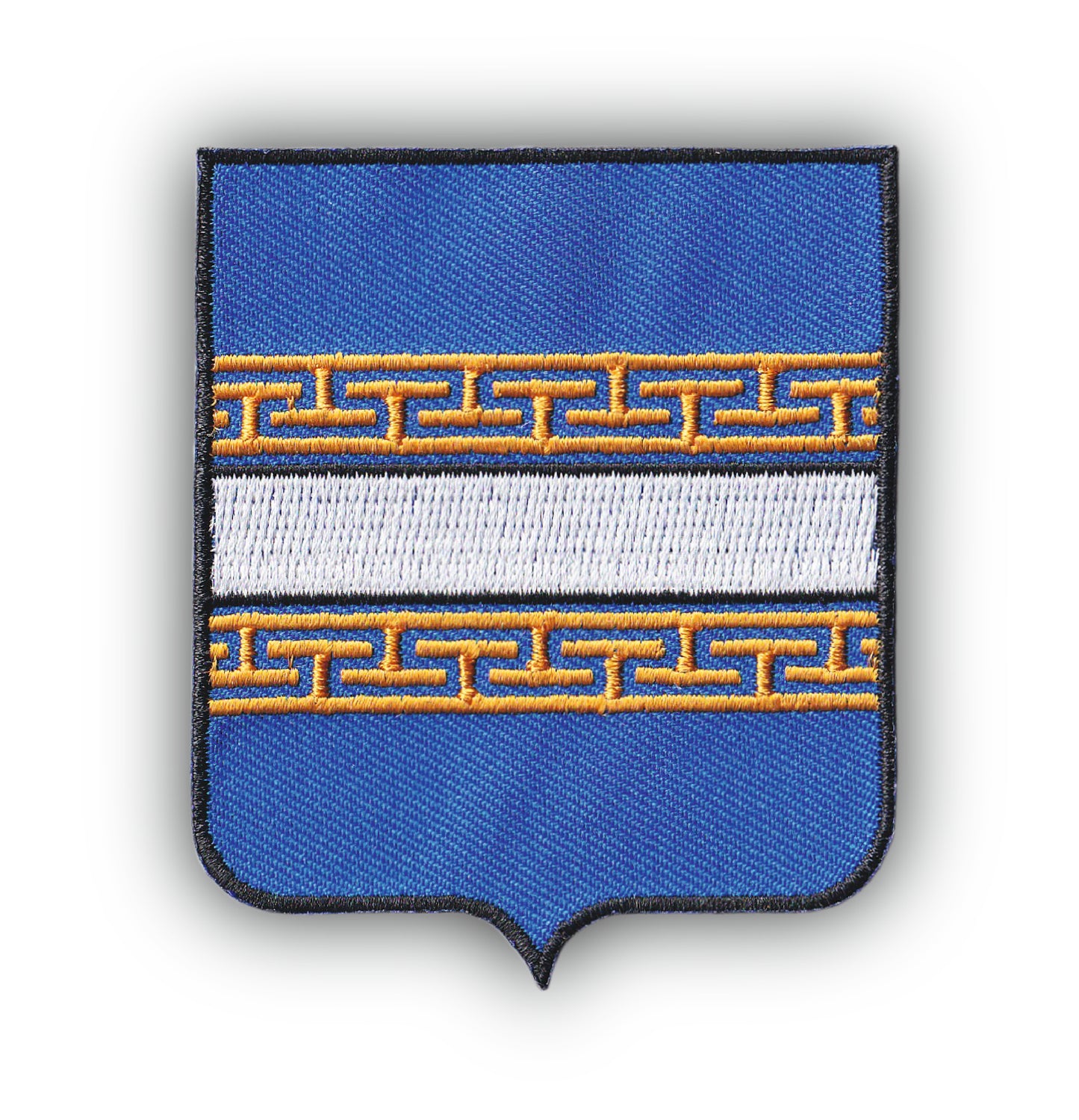 MAXIMUMPATCHES - Ecusson Patch Brodé Thermocollant - Département Région Territoire France - 6,5 cm x 8 cm - 51 Marne