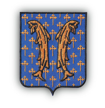 MAXIMUMPATCHES - Ecusson Patch Brodé Thermocollant - Département Région Territoire France - 6,5 cm x 8 cm - 55 Meuse