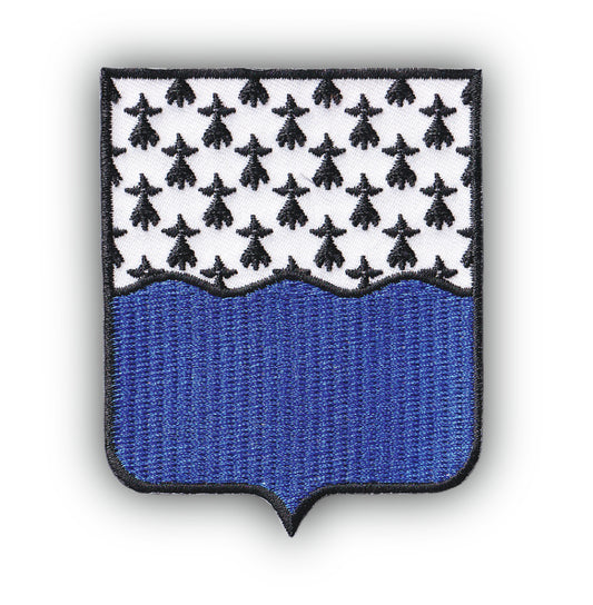MAXIMUMPATCHES - Ecusson Patch Brodé Thermocollant - Département Région Territoire France - 6,5 cm x 8 cm - 56 Morbihan