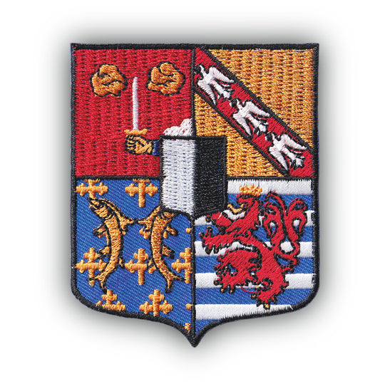 MAXIMUMPATCHES - Ecusson Patch Brodé Thermocollant - Département Région Territoire France - 6,5 cm x 8 cm - 57 Moselle