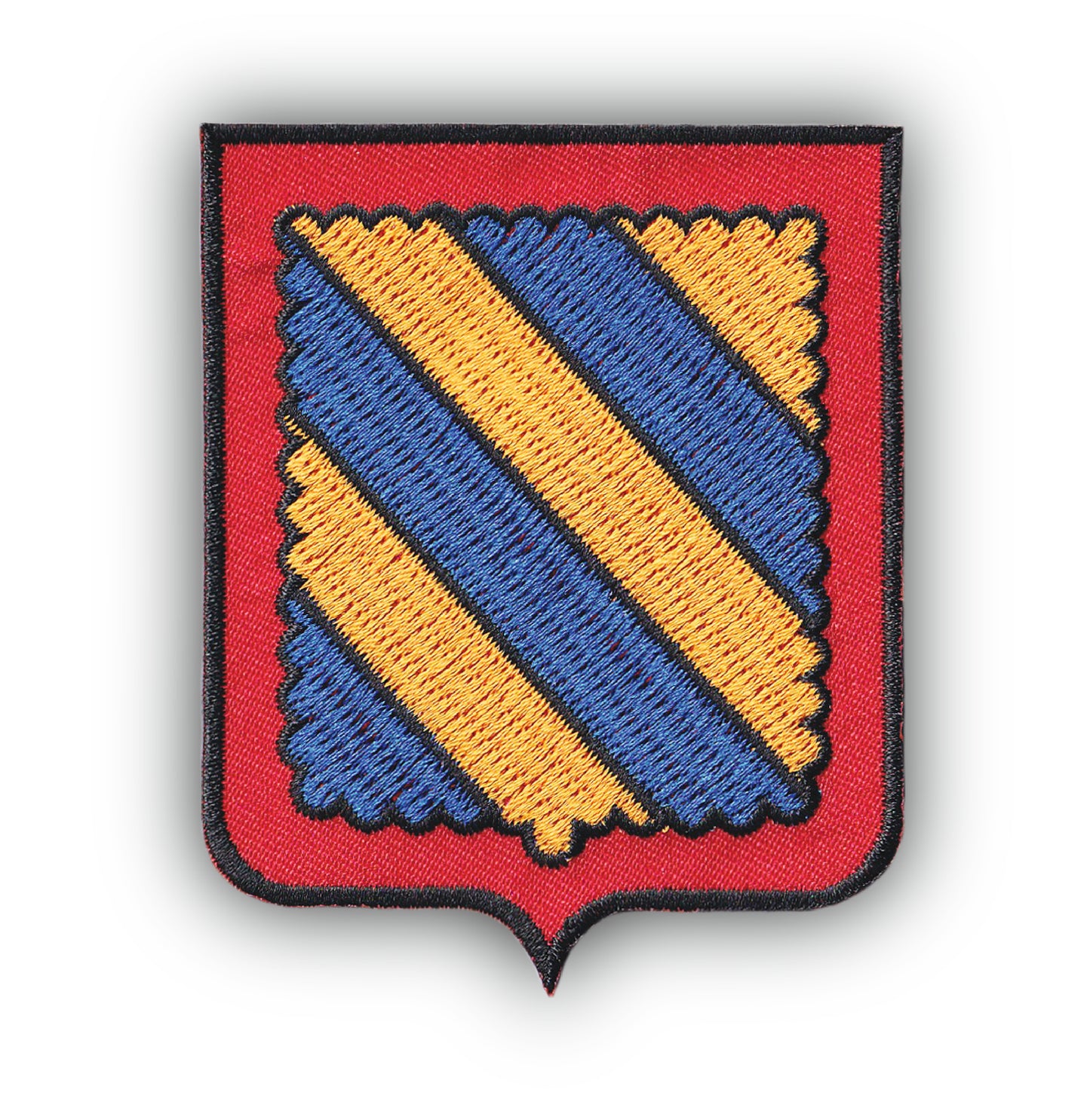 MAXIMUMPATCHES - Ecusson Patch Brodé Thermocollant - Département Région Territoire France - 6,5 cm x 8 cm - 58 Nièvre
