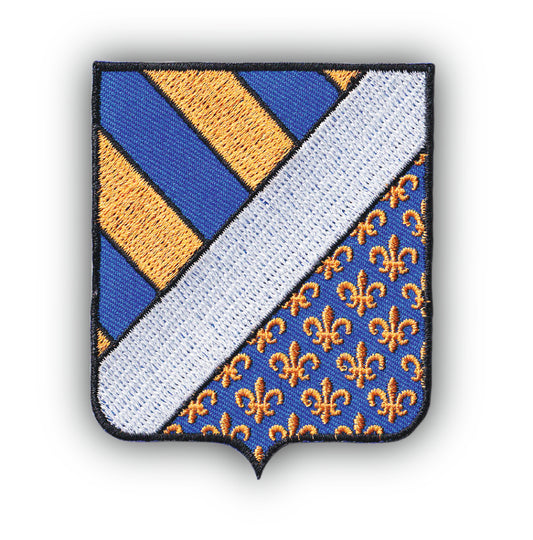 MAXIMUMPATCHES - Ecusson Patch Brodé Thermocollant - Département Région Territoire France - 6,5 cm x 8 cm - 60 Oise