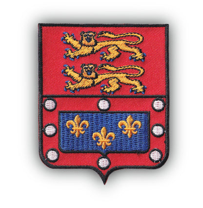 MAXIMUMPATCHES - Ecusson Patch Brodé Thermocollant - Département Région Territoire France - 6,5 cm x 8 cm - 61 Orne