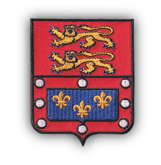 MAXIMUMPATCHES - Ecusson Patch Brodé Thermocollant - Département Région Territoire France - 6,5 cm x 8 cm - 61 Orne