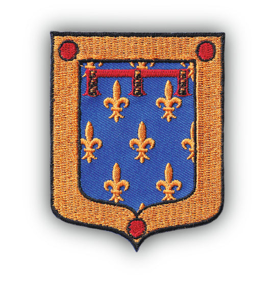 MAXIMUMPATCHES - Ecusson Patch Brodé Thermocollant - Département Région Territoire France - 6,5 cm x 8 cm - 62 Pas De Calais