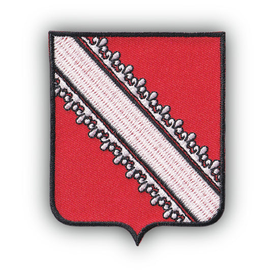 MAXIMUMPATCHES - Ecusson Patch Brodé Thermocollant - Département Région Territoire France - 6,5 cm x 8 cm - 67 Bas Rhin