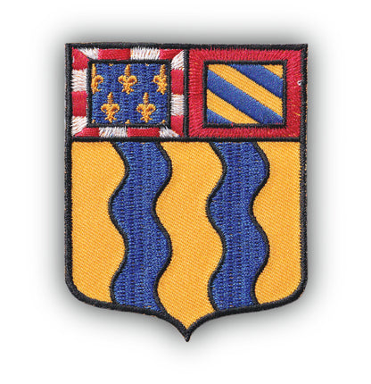 MAXIMUMPATCHES - Ecusson Patch Brodé Thermocollant - Département Région Territoire France - 6,5 cm x 8 cm - 71 Saone Et Loire