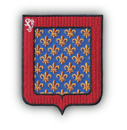 MAXIMUMPATCHES - Ecusson Patch Brodé Thermocollant - Département Région Territoire France - 6,5 cm x 8 cm - 72 Sarthe