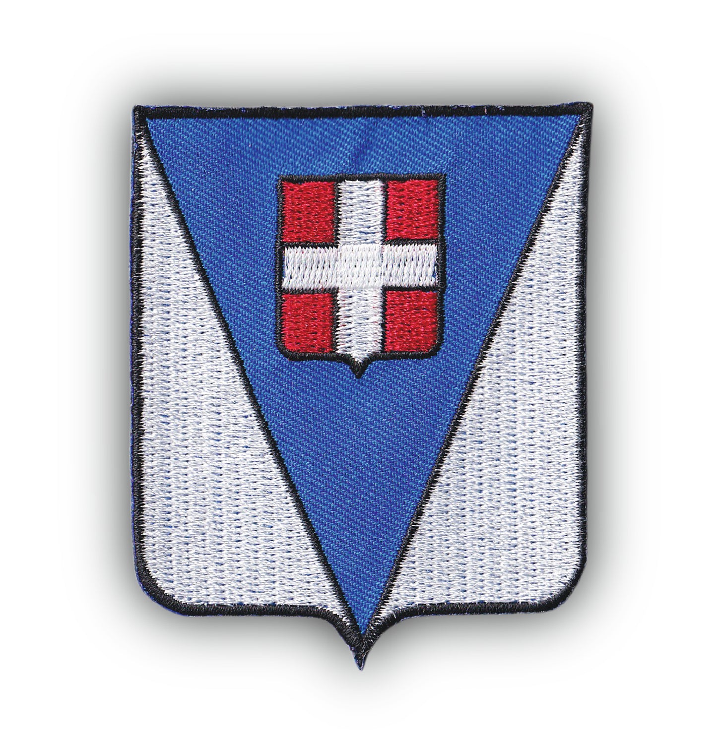 MAXIMUMPATCHES - Ecusson Patch Brodé Thermocollant - Département Région Territoire France - 6,5 cm x 8 cm - 73 Savoie