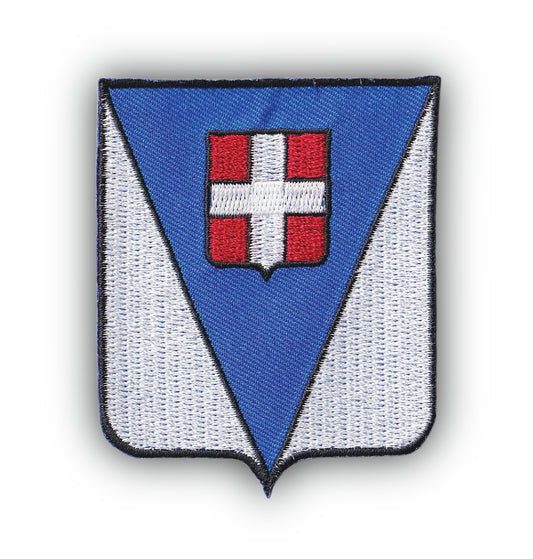 MAXIMUMPATCHES - Ecusson Patch Brodé Thermocollant - Département Région Territoire France - 6,5 cm x 8 cm - 73 Savoie