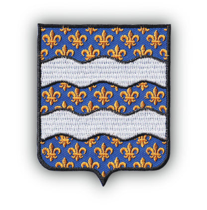 MAXIMUMPATCHES - Ecusson Patch Brodé Thermocollant - Département Région Territoire France - 6,5 cm x 8 cm - Seine Et Marne