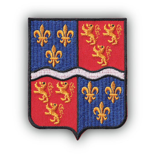 MAXIMUMPATCHES - Ecusson Patch Brodé Thermocollant - Département Région Territoire France - 6,5 cm x 8 cm - 80 Somme