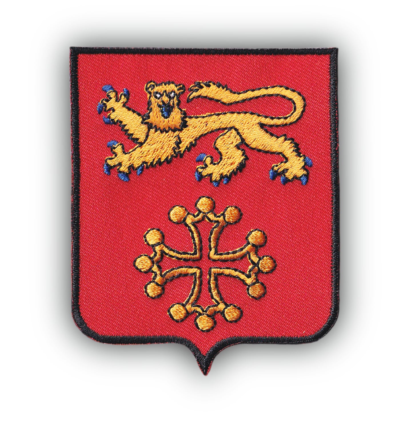 MAXIMUMPATCHES - Ecusson Patch Brodé Thermocollant - Département Région Territoire France - 6,5 cm x 8 cm - 82 Tarn Et Garonne