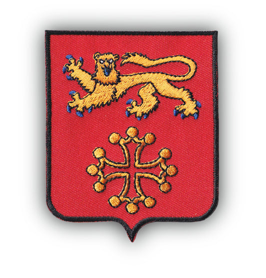 MAXIMUMPATCHES - Ecusson Patch Brodé Thermocollant - Département Région Territoire France - 6,5 cm x 8 cm - 82 Tarn Et Garonne