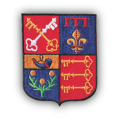 MAXIMUMPATCHES - Ecusson Patch Brodé Thermocollant - Département Région Territoire France - 6,5 cm x 8 cm - 84 Vaucluse