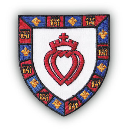 MAXIMUMPATCHES - Ecusson Patch Brodé Thermocollant - Département Région Territoire France - 7 cm x 8 cm - 85 Vendée