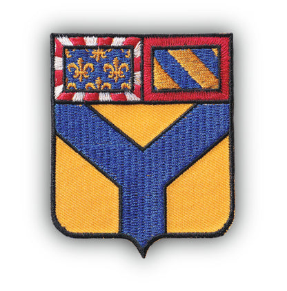 MAXIMUMPATCHES - Ecusson Patch Brodé Thermocollant - Département Région Territoire France - 6,5 cm x 8 cm - 89 Yonne