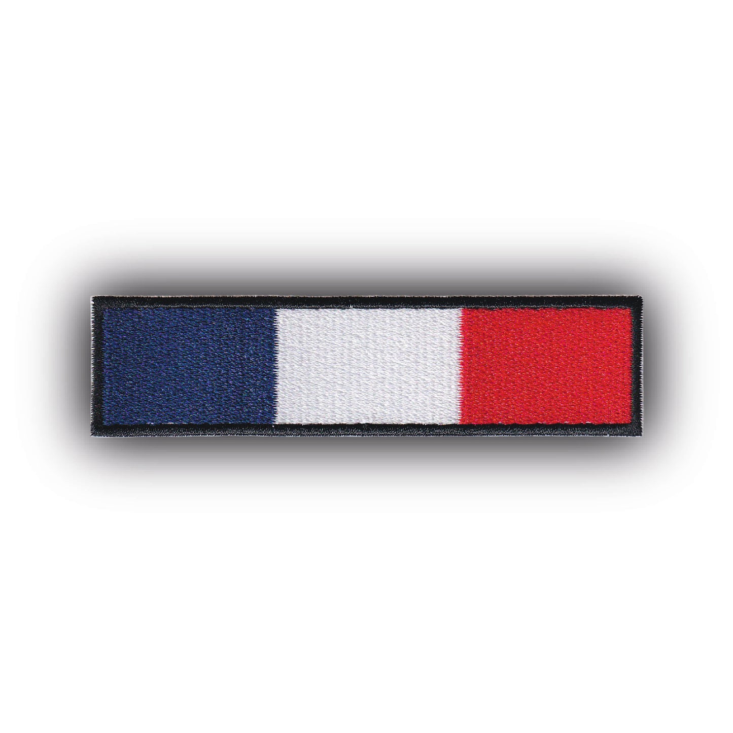 MAXIMUMPATCHES - Ecusson Patch Brodé Thermocollant - Dim: 10 cm x 2,5 cm - Blason France Militaire Armée Force Spéciales Terre Air Mer Commandos