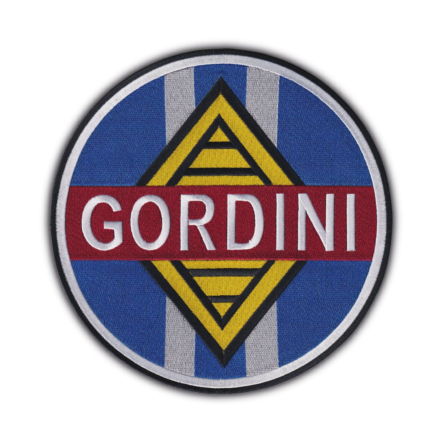 MAXIMUMPATCHES - Grand Ecusson De Dos Patch Brodé Thermocollant - Dim: 25,50 cm x 25,50 cm - Automobile France Course Rallye Cote Compétition Combinaison Pilote