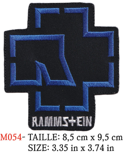 MAXIMUMPATCHES - Écusson Patch Brodé Thermocollant - 8,5 cm x 9,5 cm - Groupe Musique Rock Punk Hard Trash Métal Heavy Psychedelic