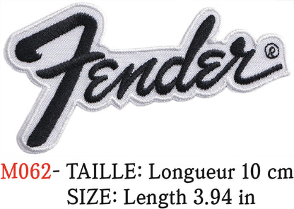 MAXIMUMPATCHES - Écusson Patch Brodé Thermocollant - Longueur 10 cm - Instrument musique