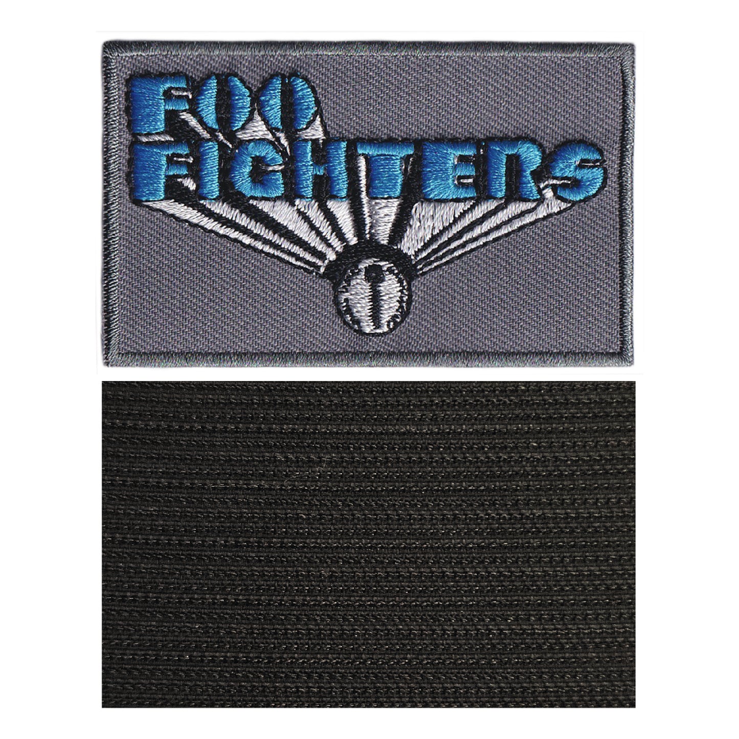 MAXIMUMPATCHES - Foo Fighters - 7,5 cm x 4,7 cm - Groupe Musique Rock Punk Hard Trash Métal Heavy