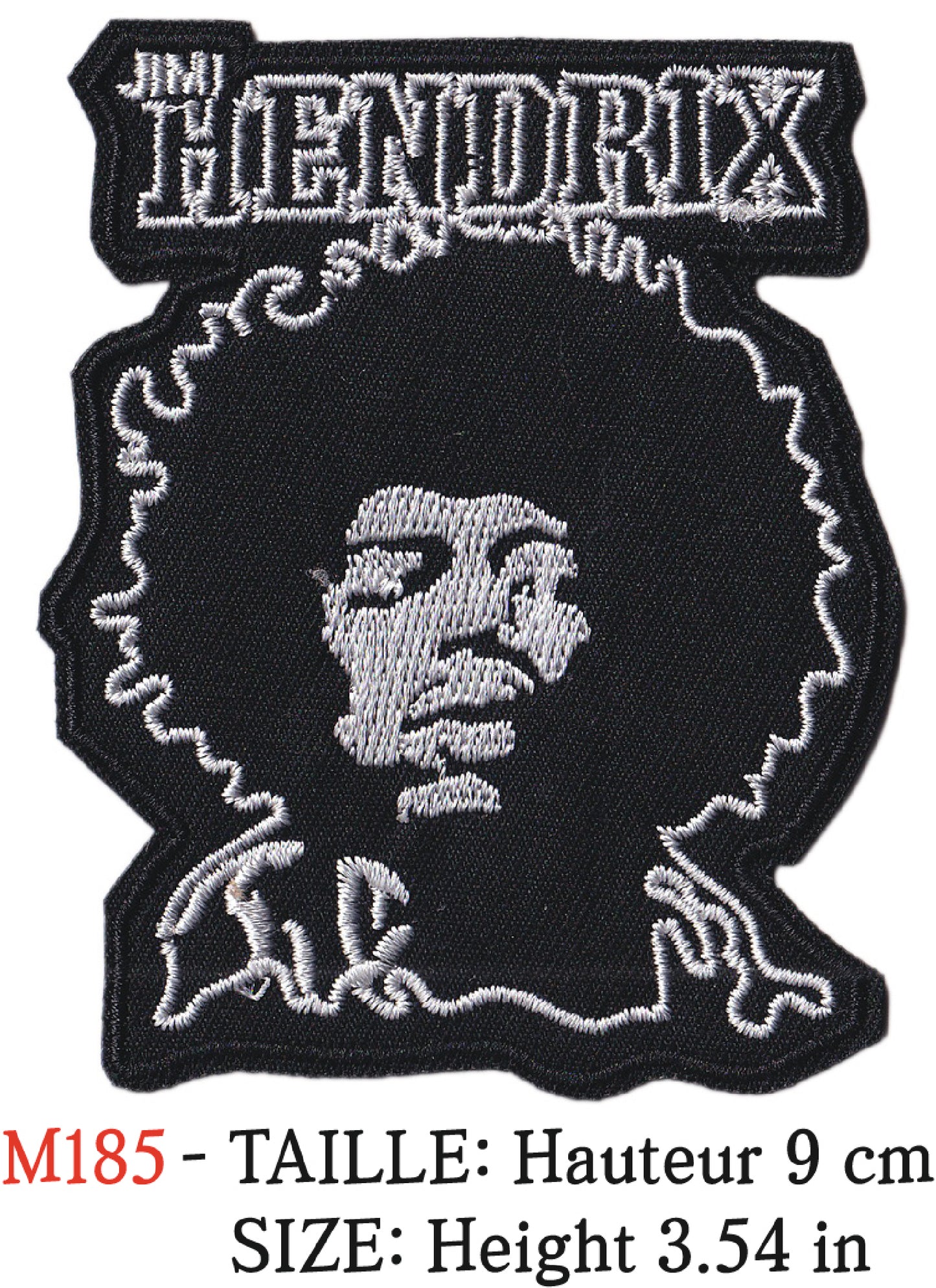 MAXIMUMPATCHES - Écusson Patch Brodé Thermocollant - Hauteur 9 cm - Groupe Musique Rock Punk Hard Trash Métal Heavy Psychedelic