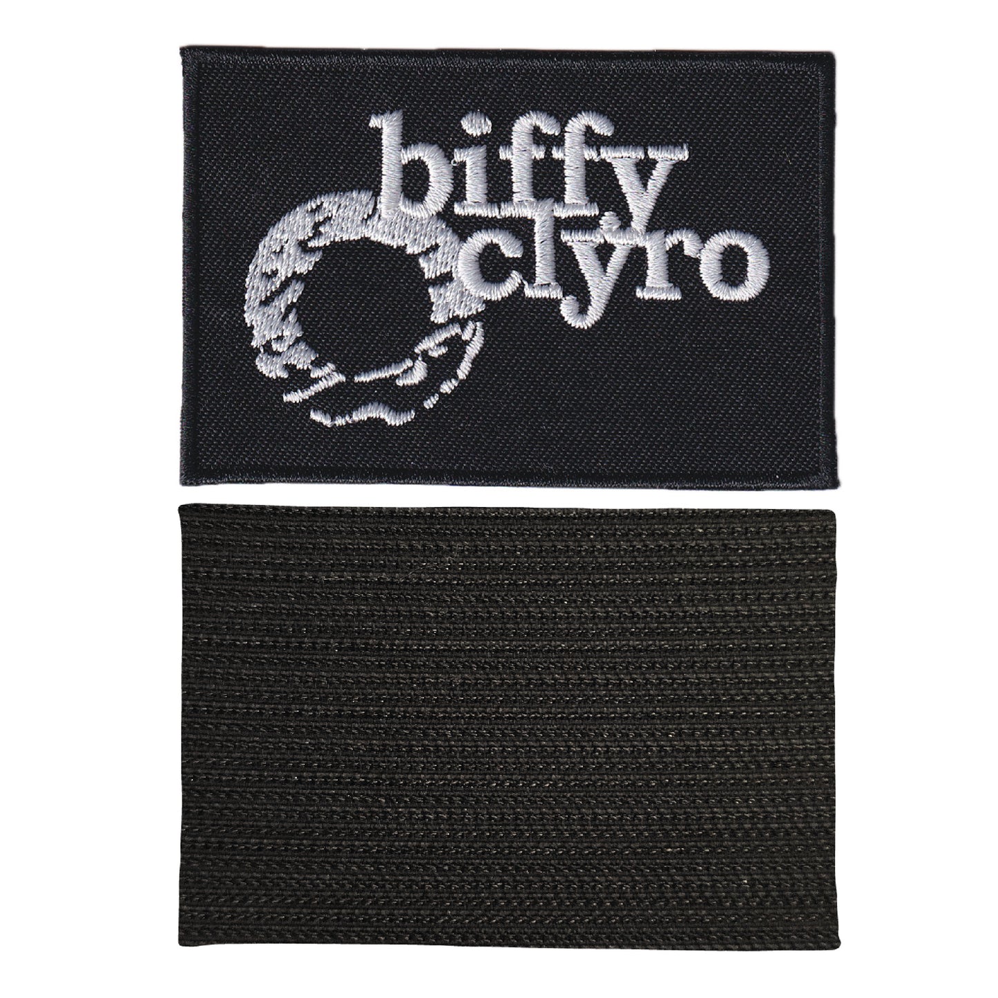MAXIMUMPATCHES - Biffy Clyro - 8 cm x 5,4 cm - Ecusson Patch Brodé Avec Scratch Cousu Au Dos + Carré Scratch A Coudre, Face Opposé 10 cm x 10 cm/Groupe Musique Métal Rock Punk Heavy Trash Blues