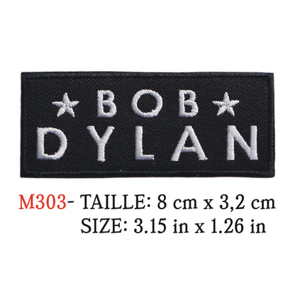 MAXIMUMPATCHES - Ecusson Patch Brodé Thermocollant - 8 cm x 3,2 cm - Groupe Musique Rock Punk Hard Trash Métal Heavy Psychedelic