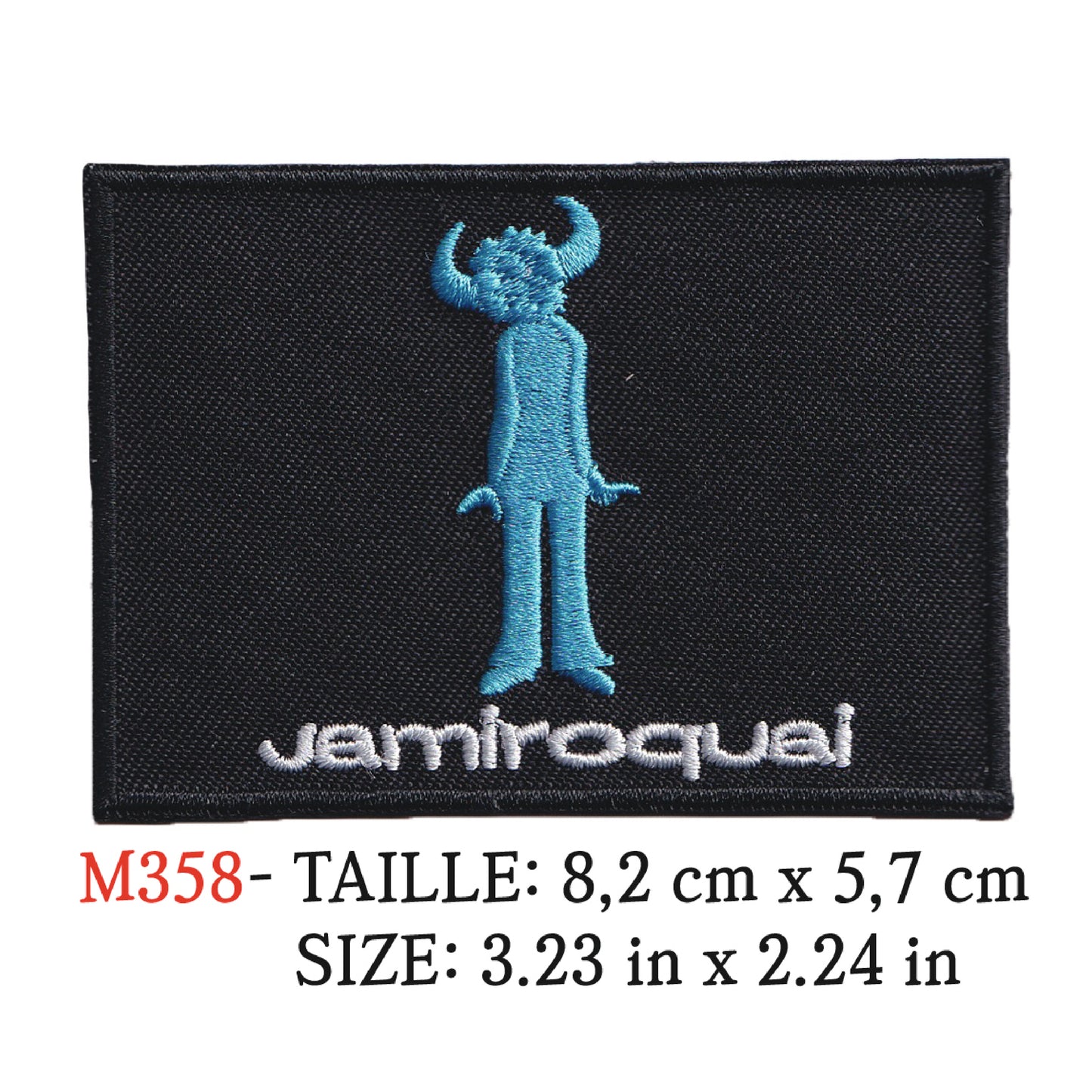 MAXIMUMPATCHES - Ecusson Patch Brodé Thermocollant - 8,2 cm x 5,7 cm - Groupe Musique Rock Punk Hard Trash Métal Heavy Psychedelic