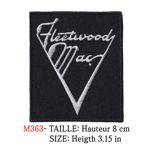 MAXIMUMPATCHES - Ecusson Patch Brodé Thermocollant - Hauteur 8 cm - Groupe Musique Rock Punk Hard Trash Métal Heavy Psychedelic