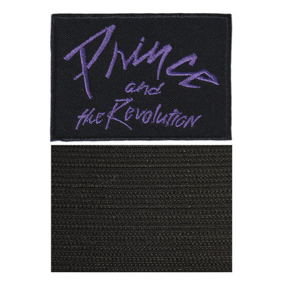 MAXIMUMPATCHES - Prince and the révolution - 8 cm x 5,5 cm - Ecusson Patch Brodé Avec Scratch Cousu Au Dos + Carré Scratch A Coudre, Face Opposé 10 cm x 10 cm/Groupe Musique Métal Rock Punk Heavy Trash Blues