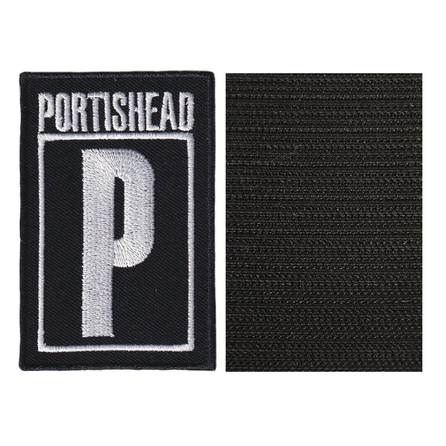 MAXIMUMPATCHES - 8 cm x 5,2 cm - Ecusson Patch Brodé Avec Scratch Cousu Au Dos + Carré Scratch A Coudre, Face Opposé 10 cm x 10 cm/Groupe Musique Métal Rock Punk Heavy Trash Blues