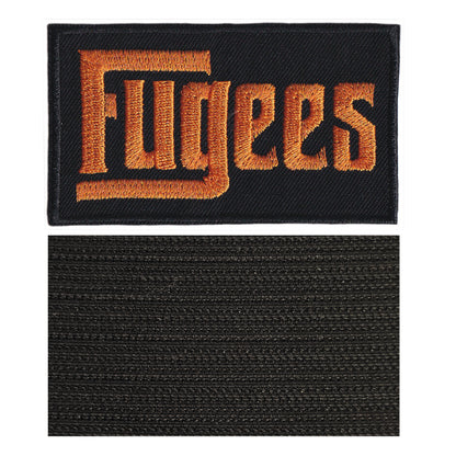 MAXIMUMPATCHES - The Fugees - 8 cm x 4,5 cm - Ecusson Patch Brodé Avec Scratch Cousu Au Dos + Carré Scratch A Coudre, Face Opposé 10 cm x 10 cm/Groupe Musique Métal Rock Punk Heavy Trash Blues