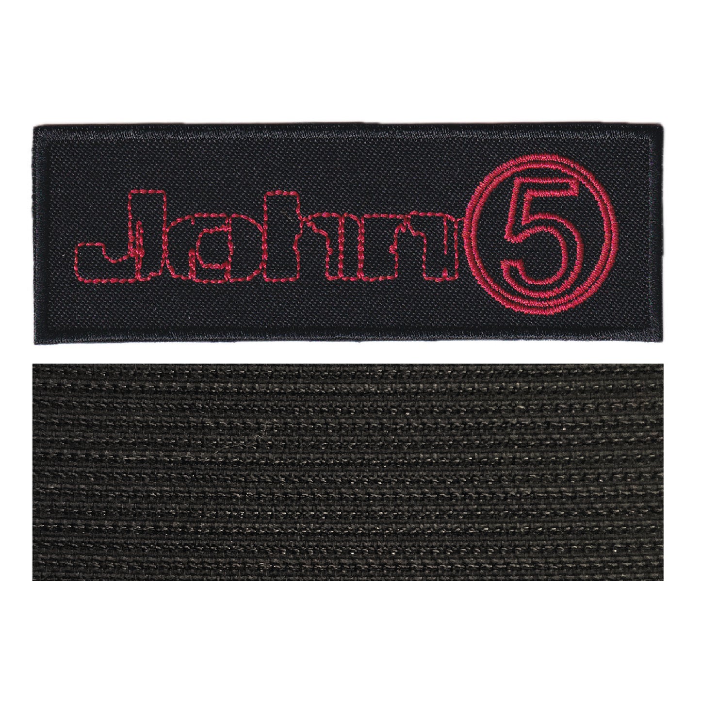 MAXIMUMPATCHES - John 5 - 9 cm x 9 cm - Ecusson Patch Brodé Avec Scratch Cousu Au Dos + Carré Scratch A Coudre, Face Opposé 10 cm x 10 cm/Groupe Musique Métal Rock Punk Heavy Trash Blues