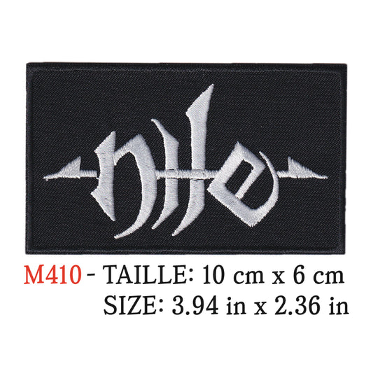 MAXIMUMPATCHES - Ecusson Patch Brodé Therrmocollant - 10 cm x 6 cm - Groupe Musique Rock Punk Hard Trash Métal Heavy Psychedelic