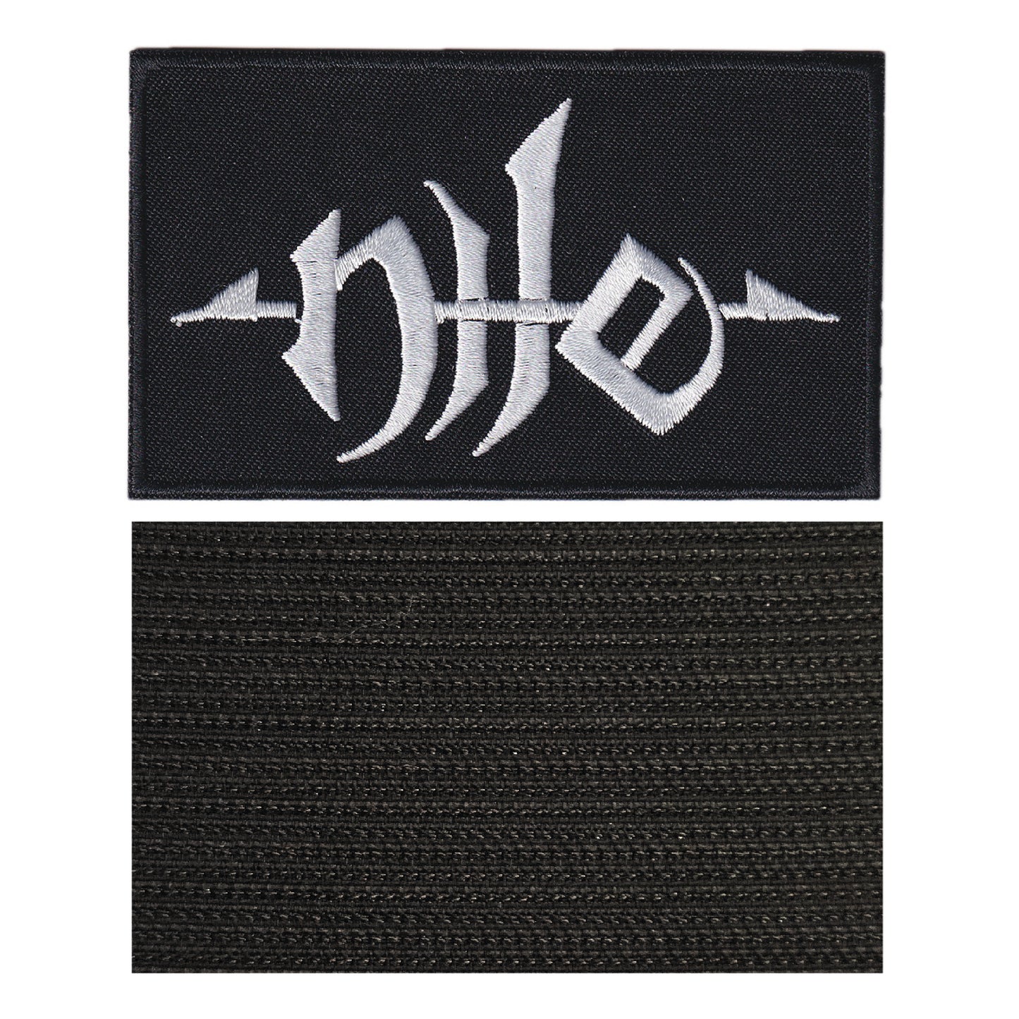 MAXIMUMPATCHES - Ecusson Patch Brodé Therrmocollant - Nile - 10 cm x 6 cm - Groupe Musique Rock Punk Hard Trash Métal Heavy Psychedelic