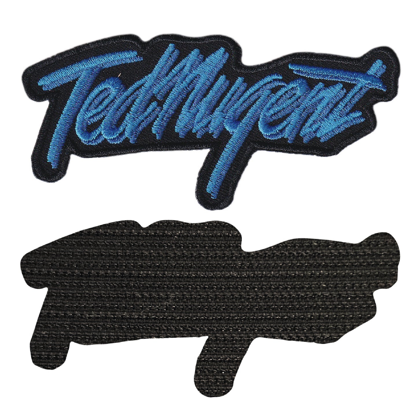 MAXIMUMPATCHES - Ted Nugent - 10 cm x 4,6 cm - Ecusson Patch Brodé Avec Scratch Cousu Au Dos + Carré Scratch A Coudre, Face Opposé 10 cm x 10 cm/Groupe Musique Métal Rock Punk Heavy Trash Blues