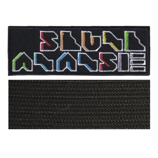 MAXIMUMPATCHES - Skunk Anansie - 10 cm x 3,4 cm - Ecusson Patch Brodé Avec Scratch Cousu Au Dos + Carré Scratch A Coudre, Face Opposé 10 cm x 10 cm/Groupe Musique Métal Rock Punk Heavy Trash Blues