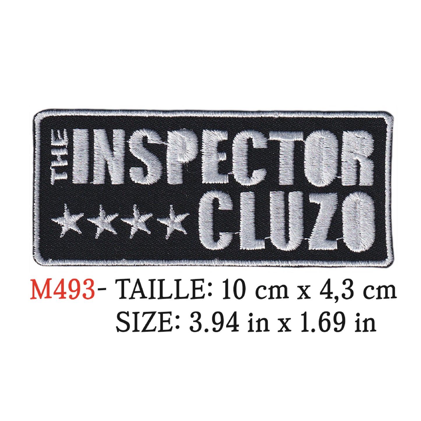 MAXIMUMPATCHES - Ecusson Patch Brodé Thermocollant - 10 cm x 4,3 cm - Groupe Musique Rock Punk Hard Trash Métal Heavy Psychedelic