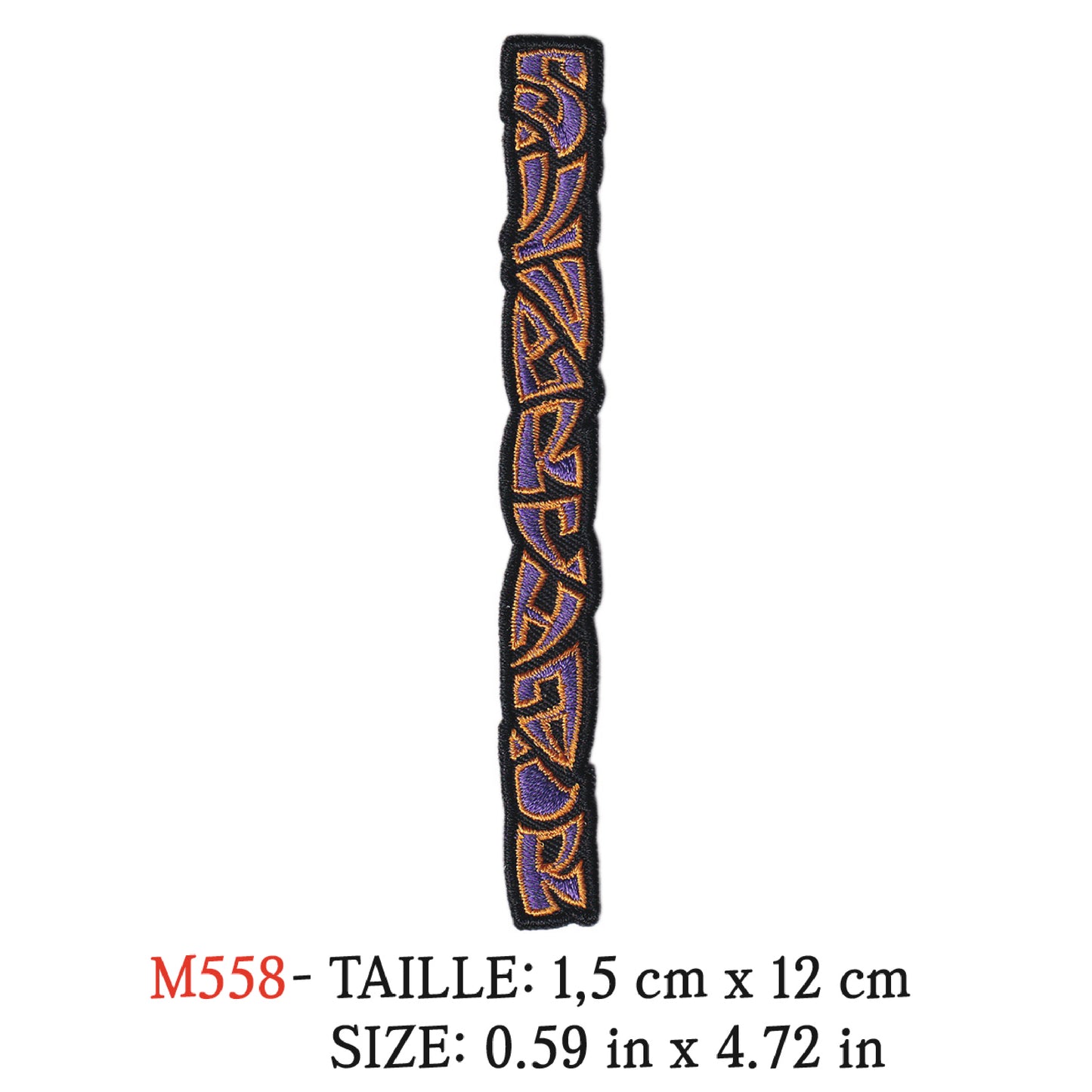 MAXIMUMPATCHES - Ecusson Patch Brodé Thermocollant - 1,5 cm x 12 cm - Silverchair Groupe Musique Rock Punk Hard Trash Métal Heavy Psychedelic